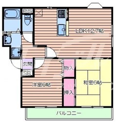 アランヴェールの物件間取画像